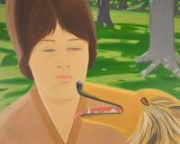 Alex Katz (American, b. 1927) Trishie and Laddy (Lady), 1975