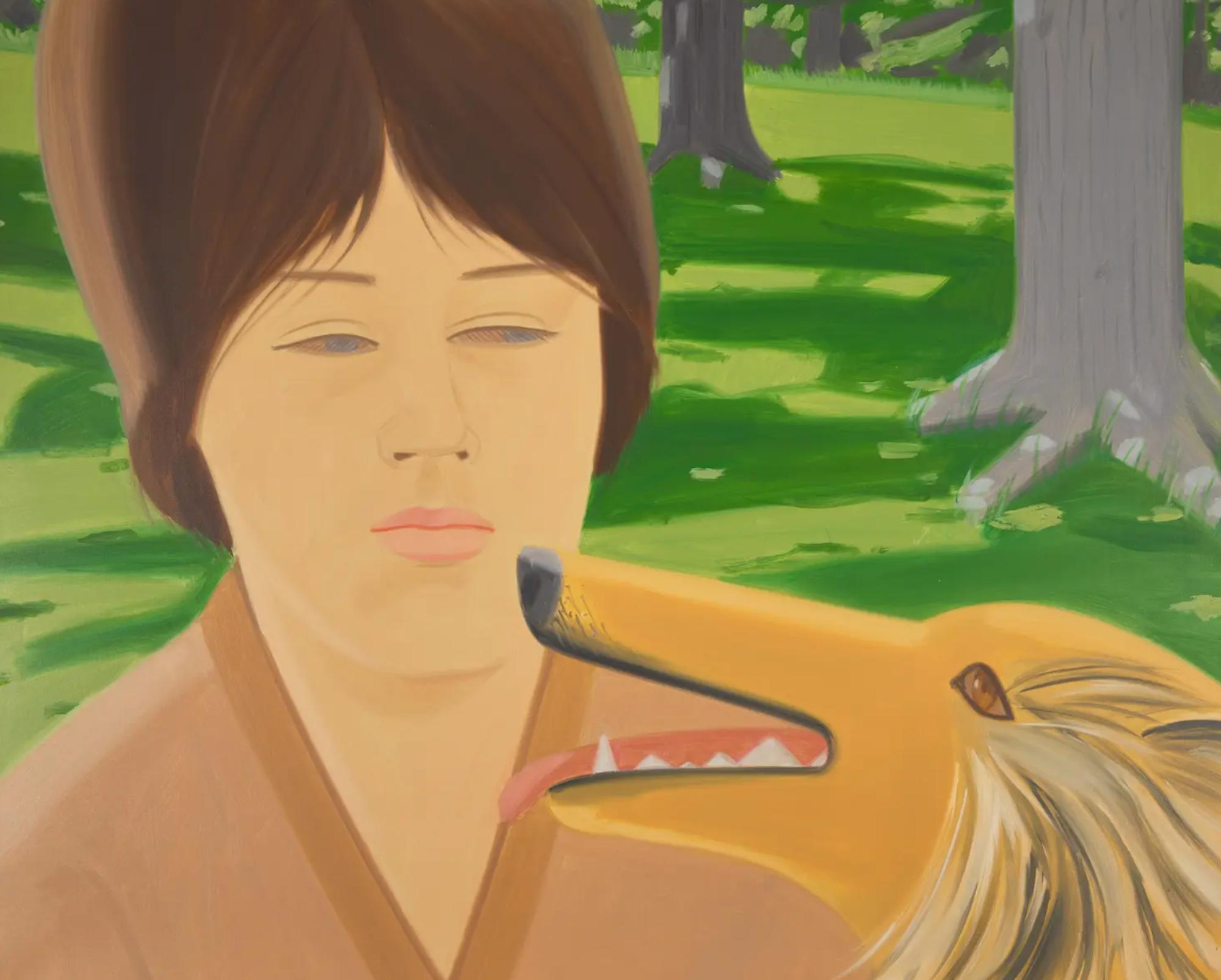 Alex Katz (American, b. 1927) Trishie and Laddy (Lady), 1975