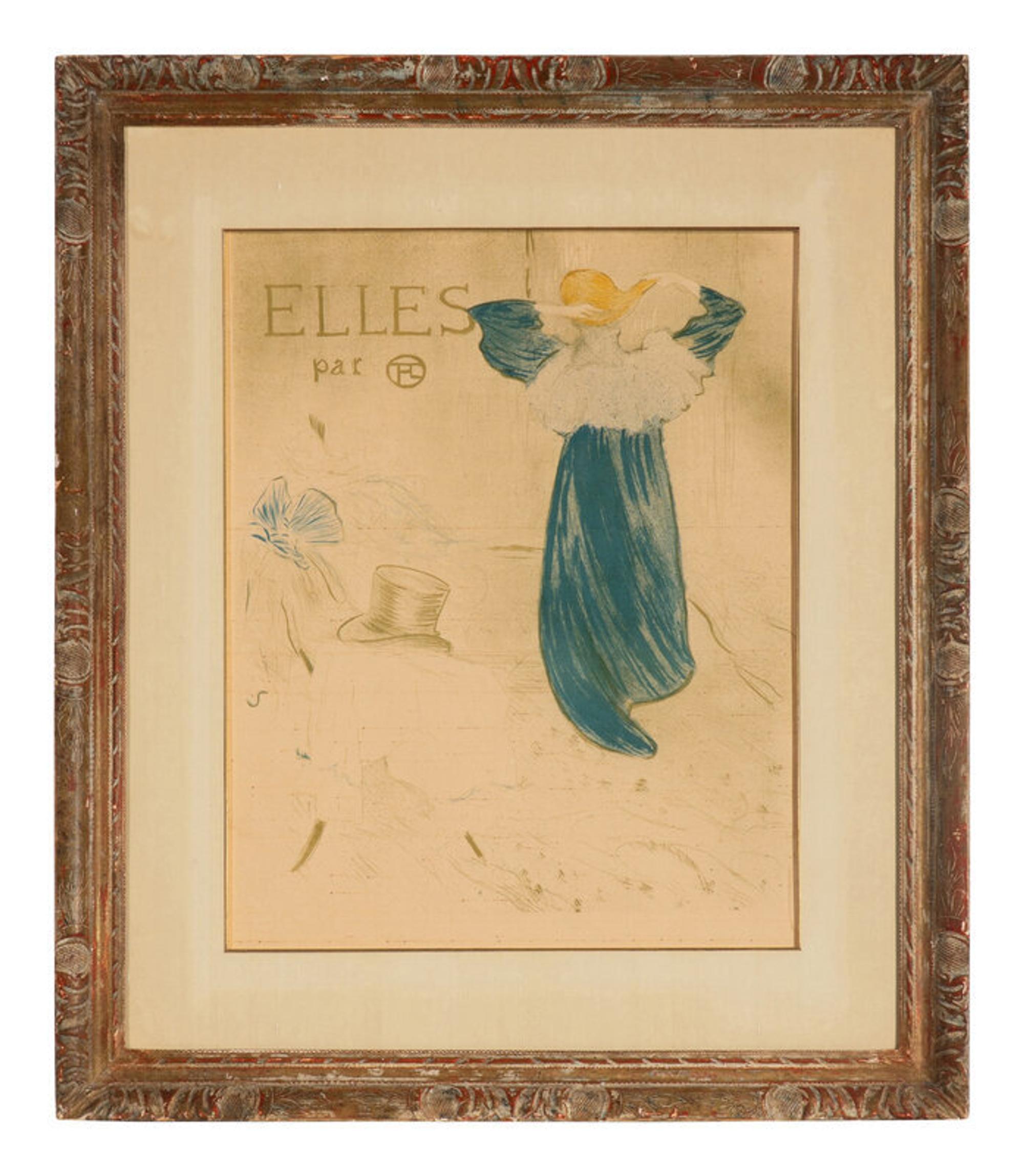 Henri de Toulouse-Lautrec (French, 1864–1901) — Frontispice pour 'Elles', 1896