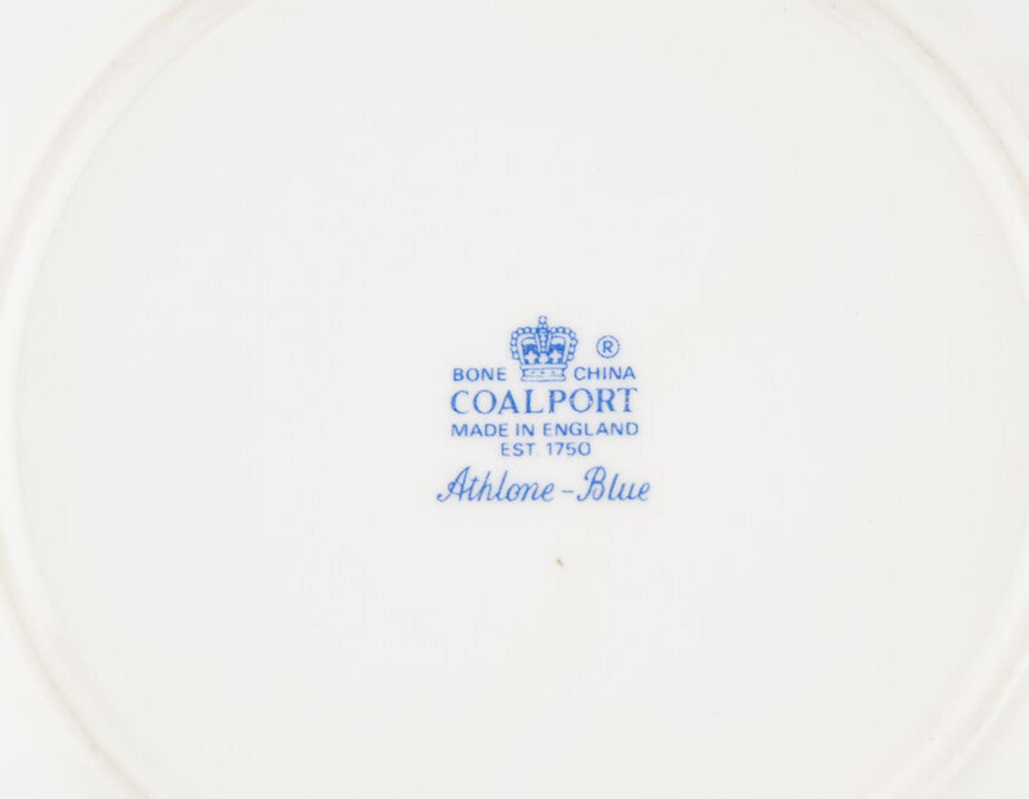 A Coalport Porcelain Dinner Service