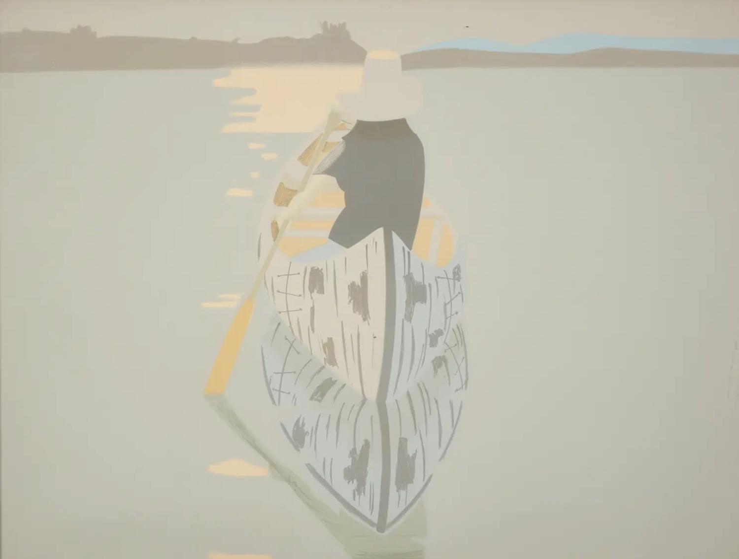 Alex Katz (American, b. 1927) Good Afternoon 2 (Gray Rowboat), 1975