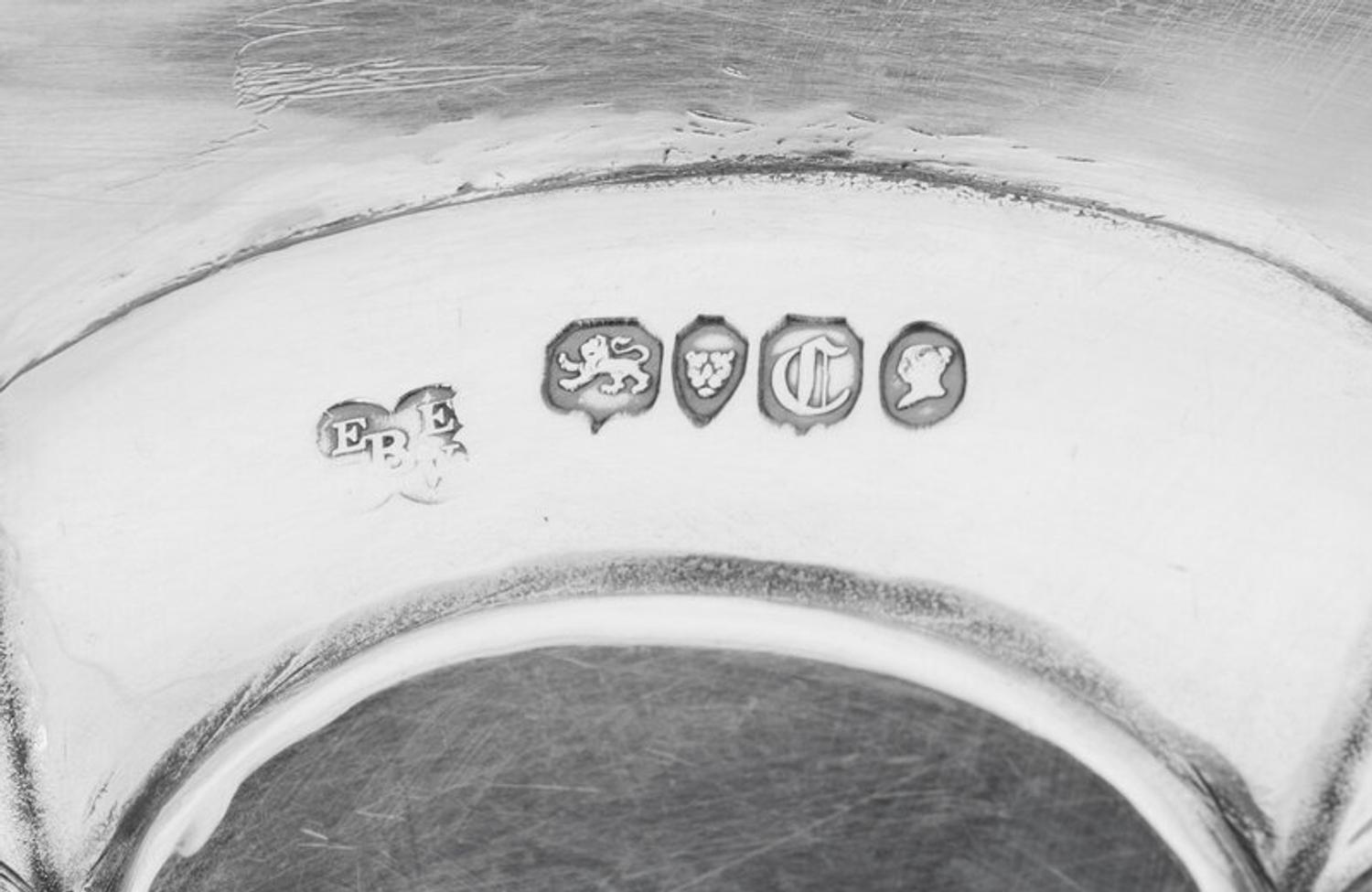 An Early Victorian Silver Salver