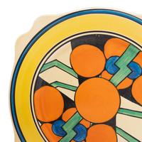 A Group of Nine Clarice Cliff Picasso Flower Ceramic Table Articles