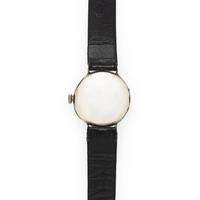 Rolex, Sterling Silver WWII 'Trench' Watch, with Hinged Officer's Case Back