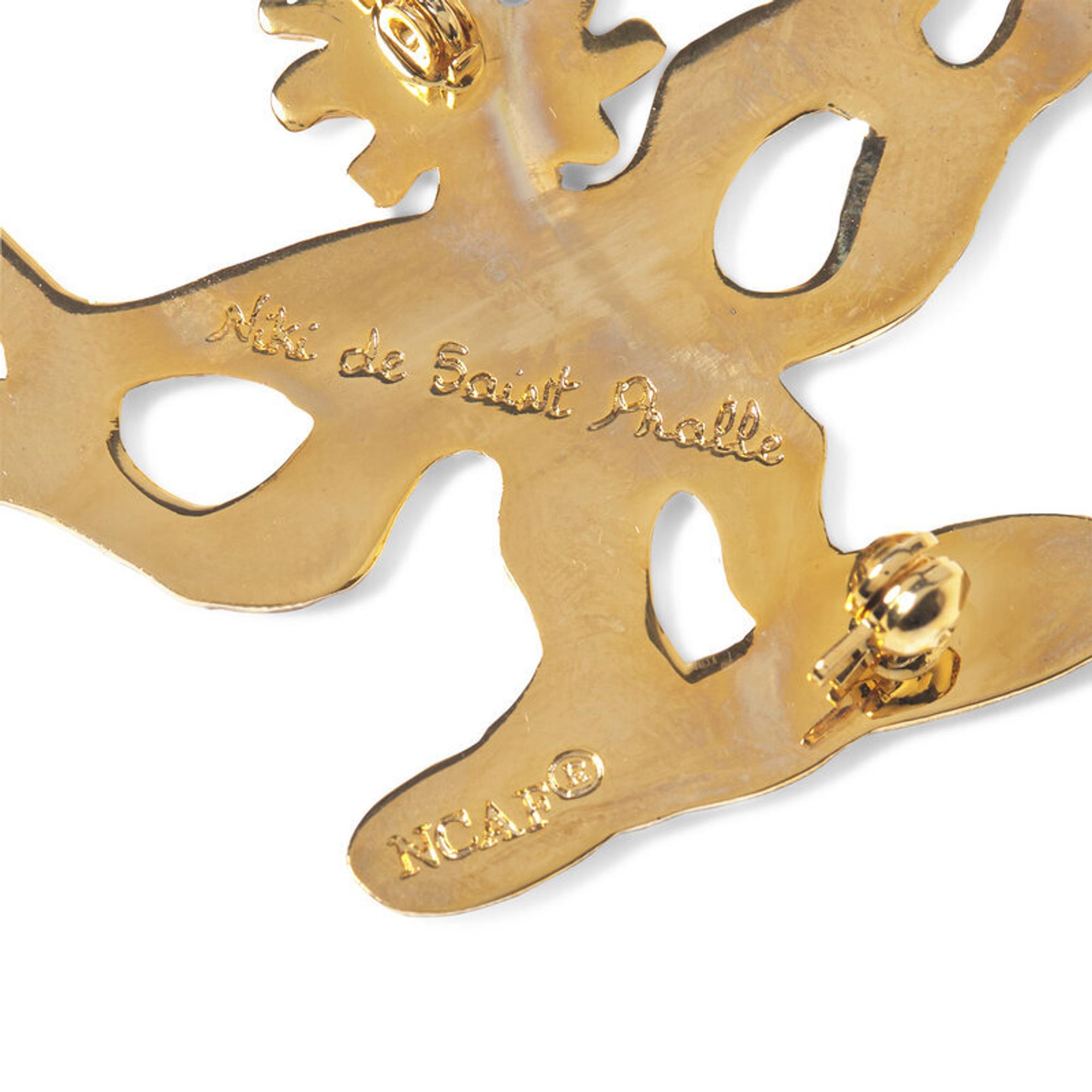 Niki de Saint Phalle (French, 1930-2002) — L'Oiseau de Feu (Brooch and Necklace) , c. 1998
