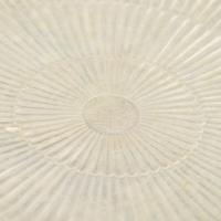 A Pair of Chinese White Jade 'Chrysanthemum' Dishes, Qing Dynasty to Republic Period 晚清-民國 白玉菊瓣盤一對