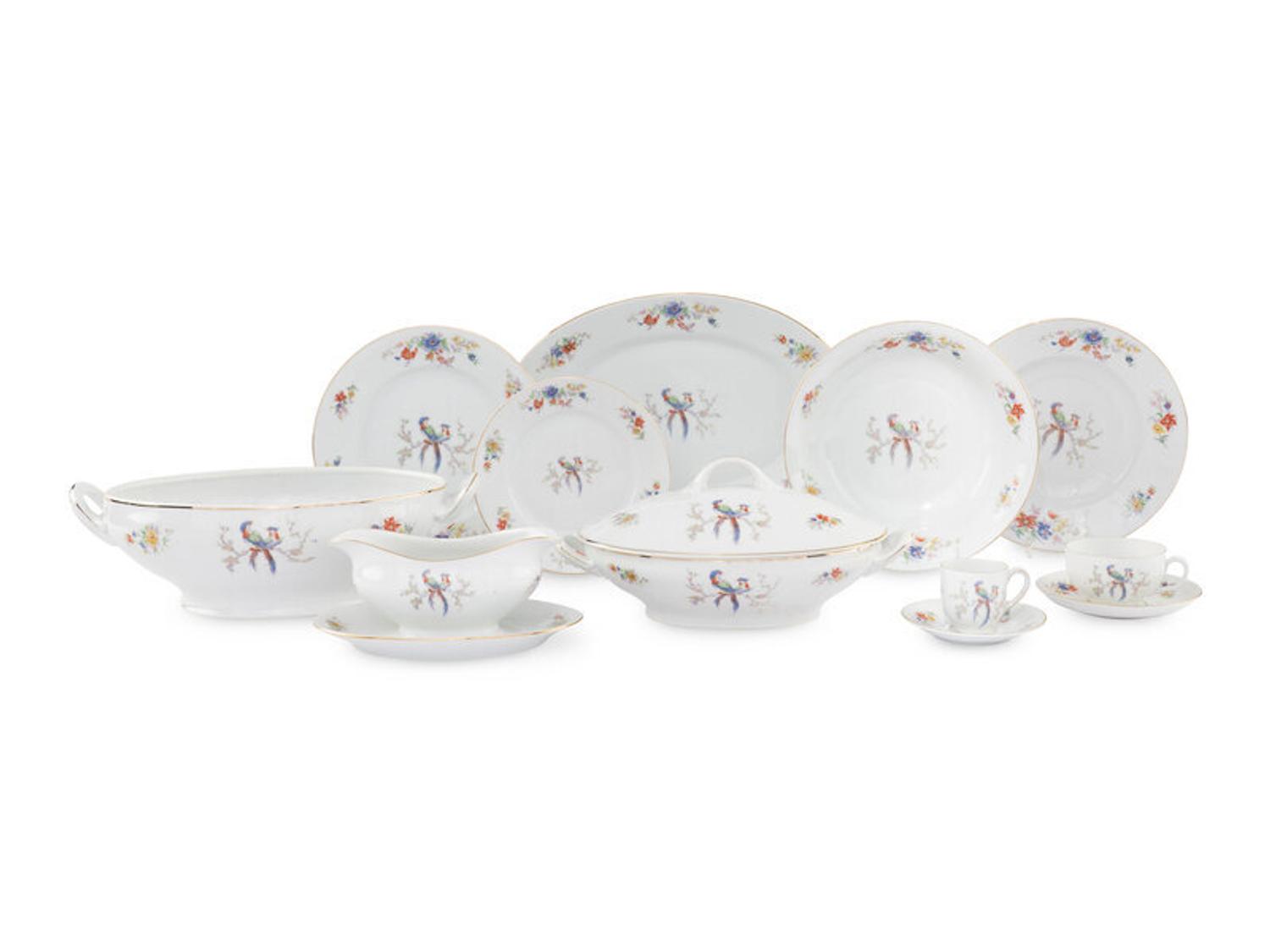 A German Porcelain Dinner Service —