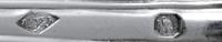 A Collection of French Silver Flatware Articles