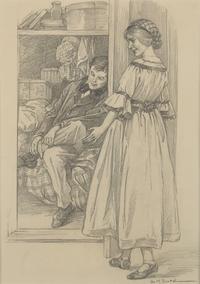Clara Miller Burd (American, 1873-1933) — Little Women, The Home of "Little Women," 1926 ; Together with Four Other Works (Five Works Total)