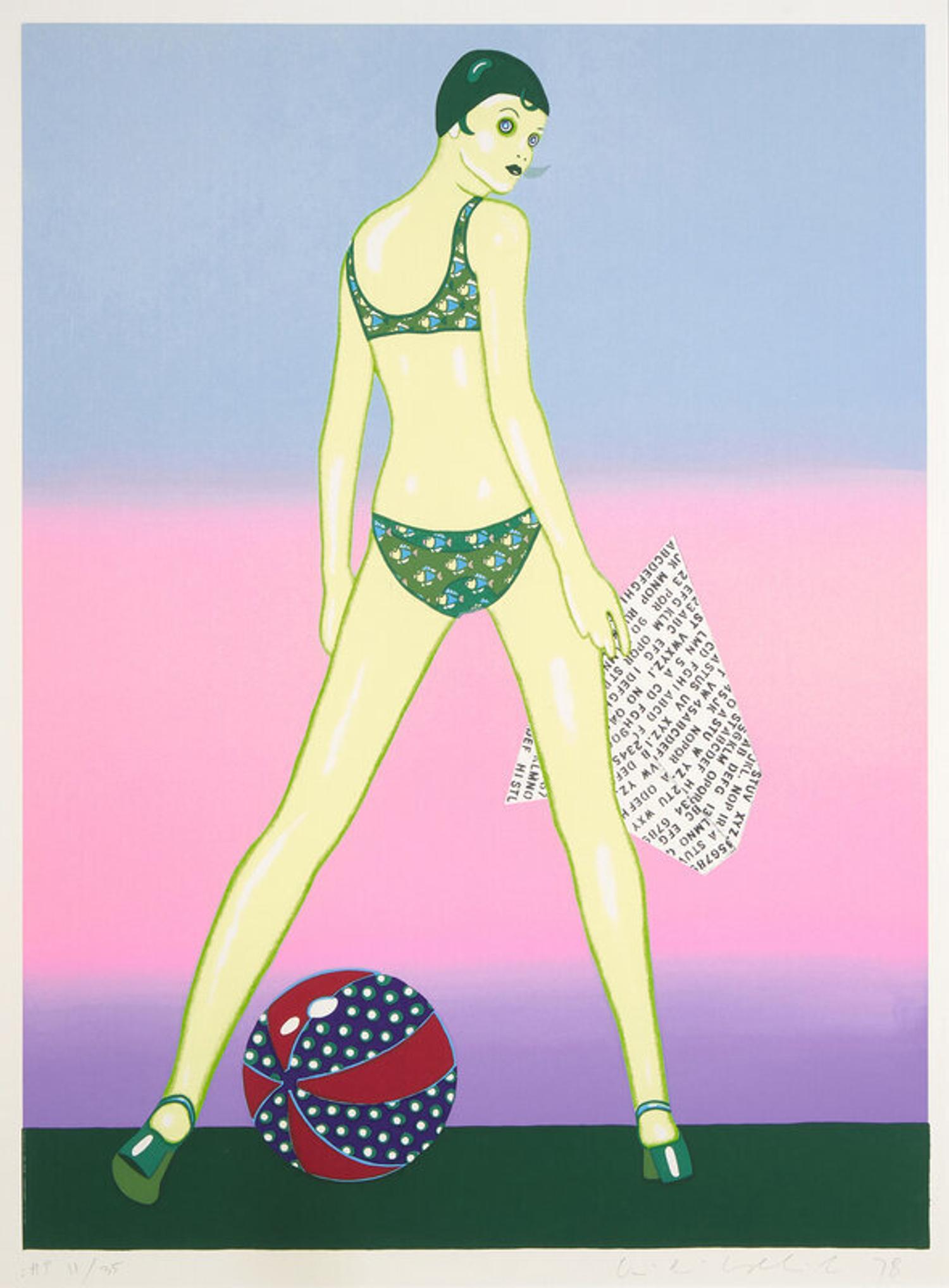 Kiki Kogelnik (Austrian, 1935-1997) — Beach Ball, 1978