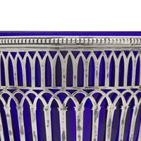 A George III Pierced Silver Sugar Basket