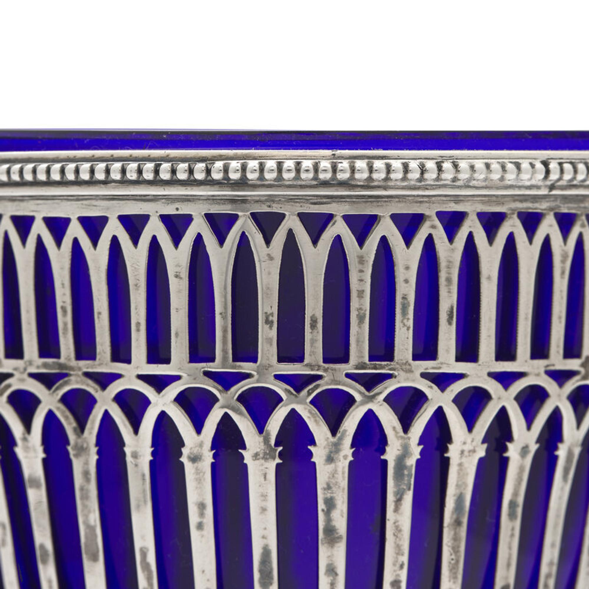 A George III Pierced Silver Sugar Basket