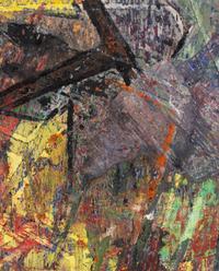 Charles Arnoldi (American, b. 1946) — 6T, NY, 7/14/89, 1989
