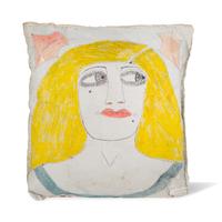 Lee Godie (American, 1908-1994) — Pillow