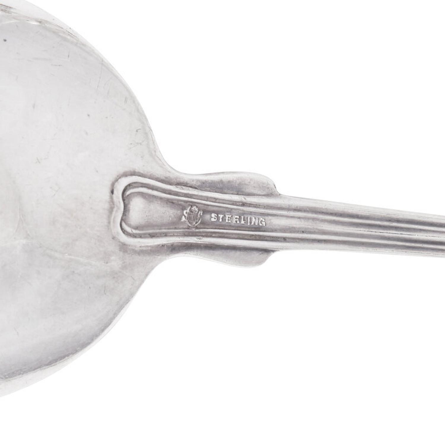 An American Silver Flatware Service