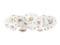 A Herend Fruits and Flowers Porcelain Dinner Service