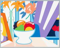 Tom Wesselmann (American, 1931–2004) — Still Life with Lilies and Mixed Fruit , 1998