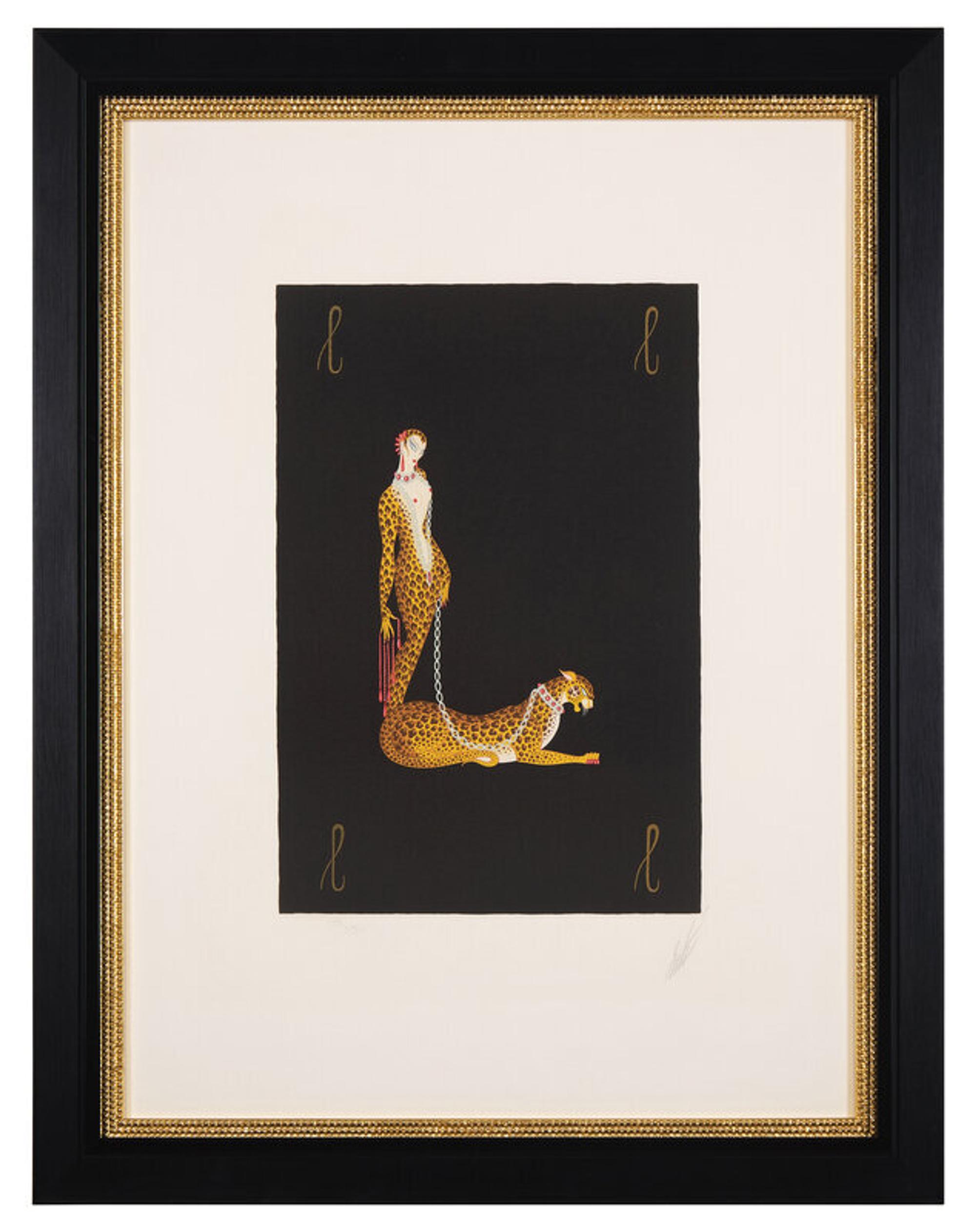 Erté (French, 1892-1990) — Letter L (from The Alphabet ) , 1976 and Slave of Salome, 1983 (two works)