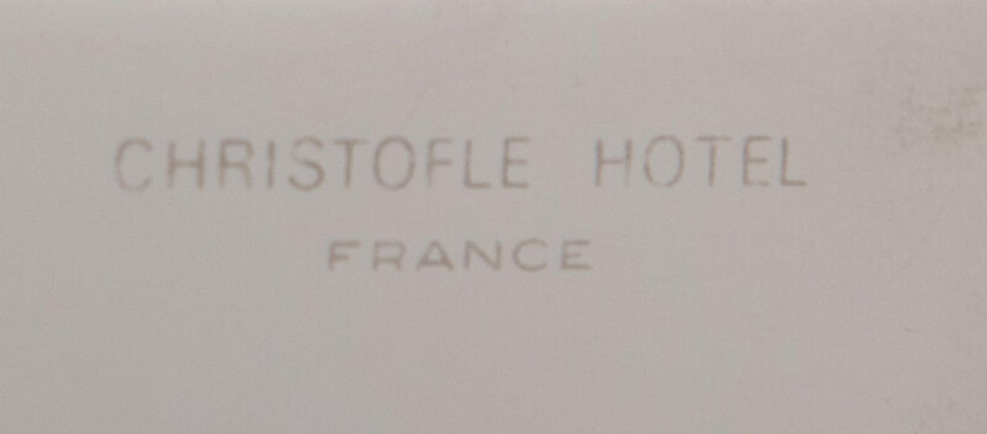 A Christofle Silver-Plate Flatware Service