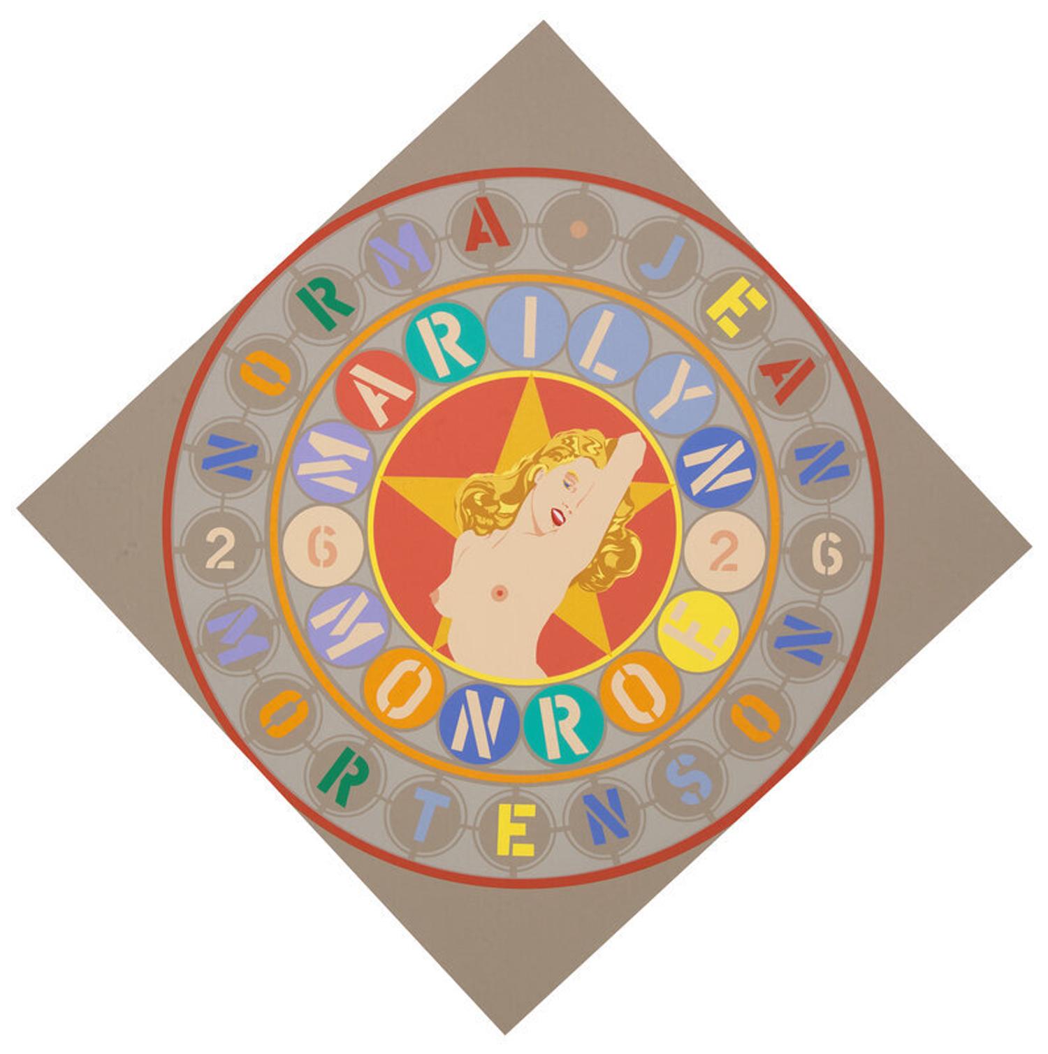 Robert Indiana (American, 1928-2018) — The Metamorphosis of Norma Jean (Marilyn Monroe) (from The American Dream Portfolio ), 1998