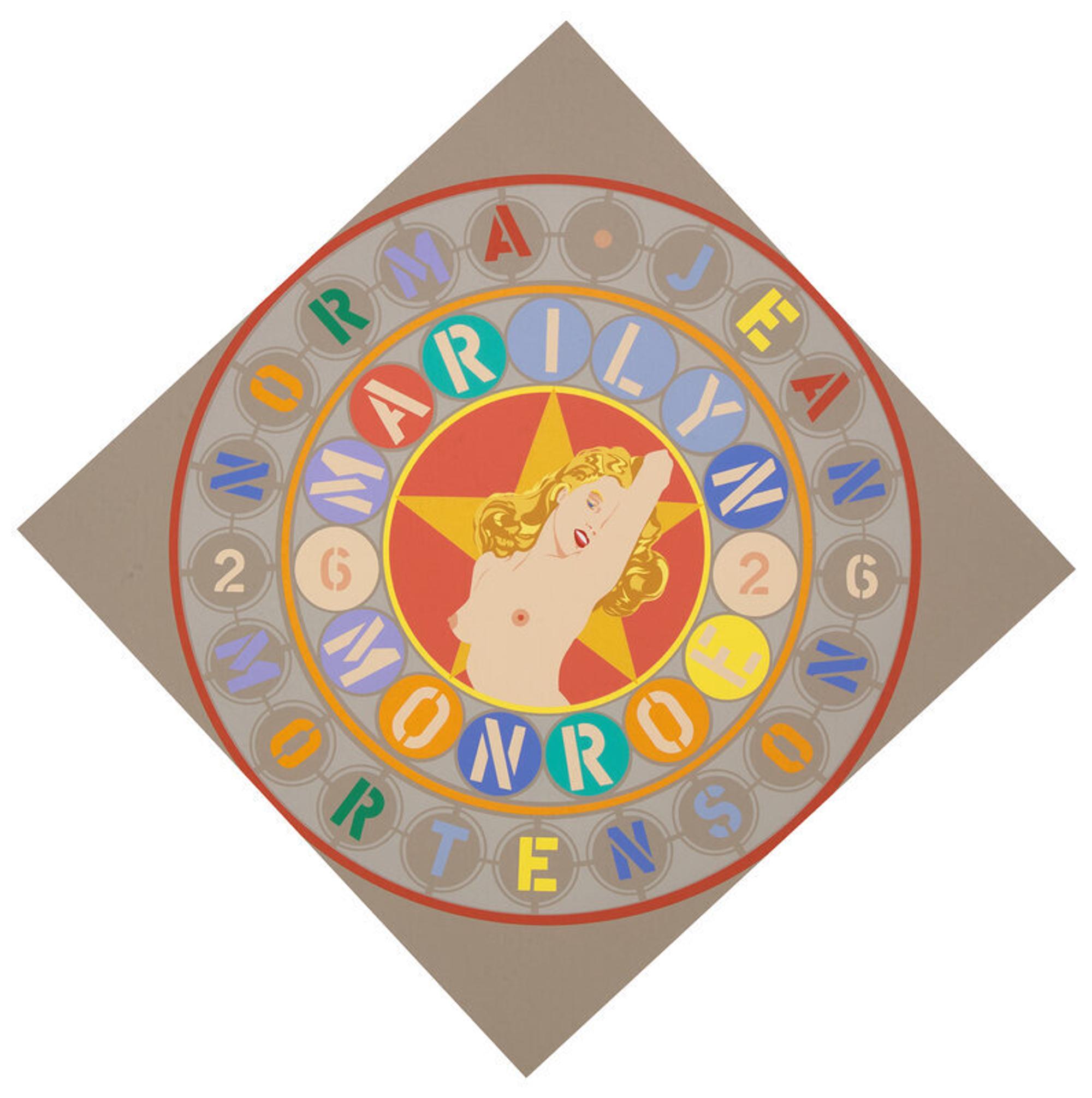 Robert Indiana (American, 1928-2018) — The Metamorphosis of Norma Jean (Marilyn Monroe) (from The American Dream Portfolio ), 1998