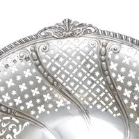 A George III Pierced and Engraved Silver Cake Basket