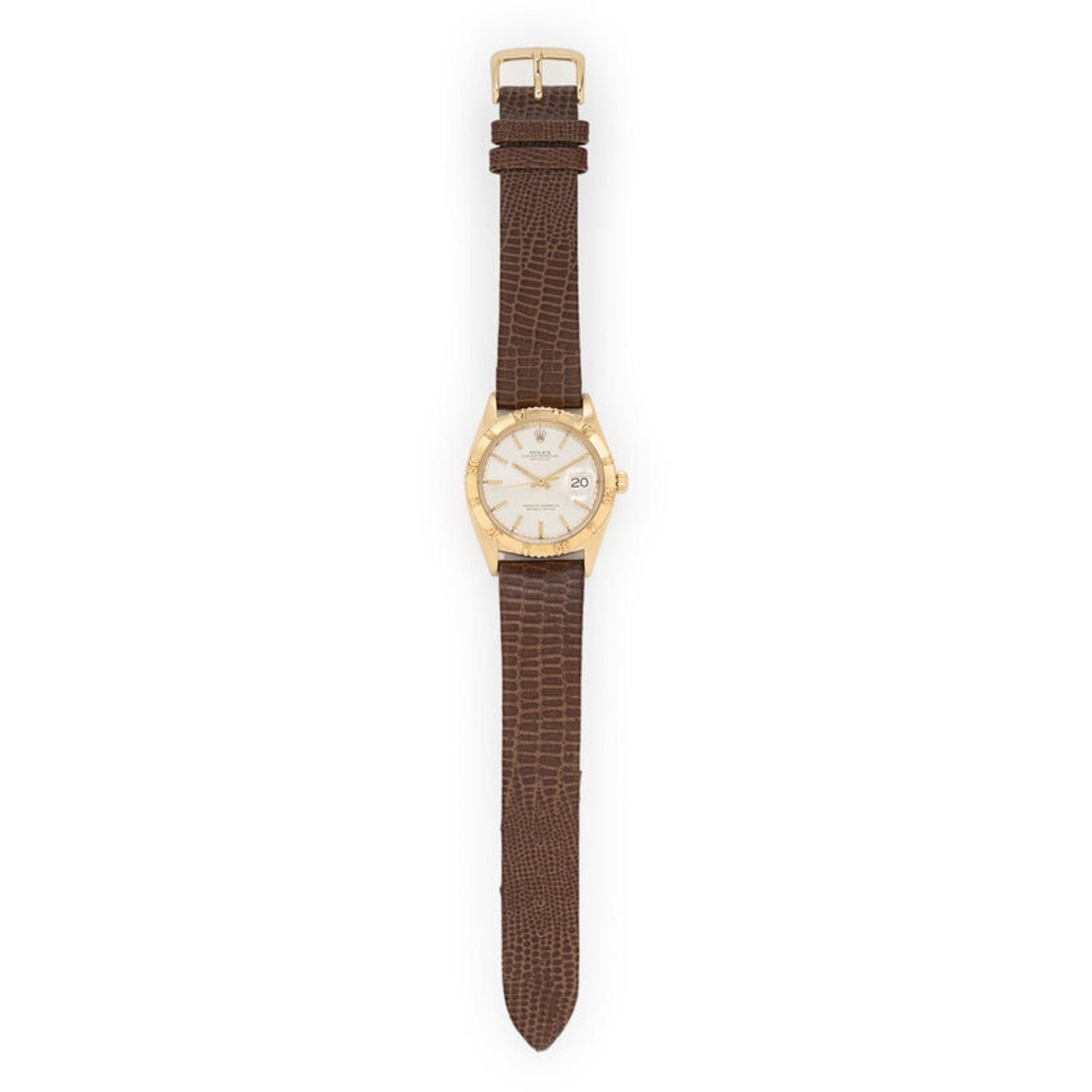 Rolex, Ref. 1625, 18K Yellow Gold 'Thunderbird' 'Datejust' Watch