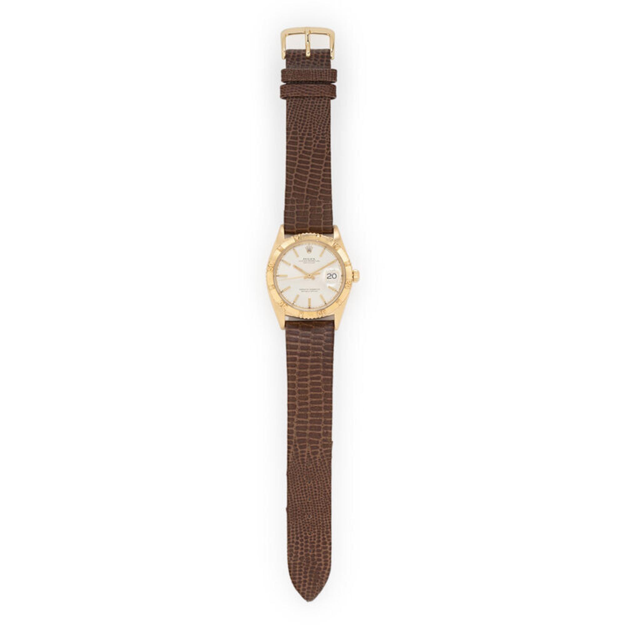 Rolex, Ref. 1625, 18K Yellow Gold 'Thunderbird' 'Datejust' Watch