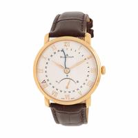 Blancpain, Ref. 6653Q 18K Rose Gold 'Villeret' Power Reserve Calendar Watch with Serpentine Date Hand