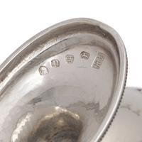 A Set of Four George III Pierced Silver Salt Cellars