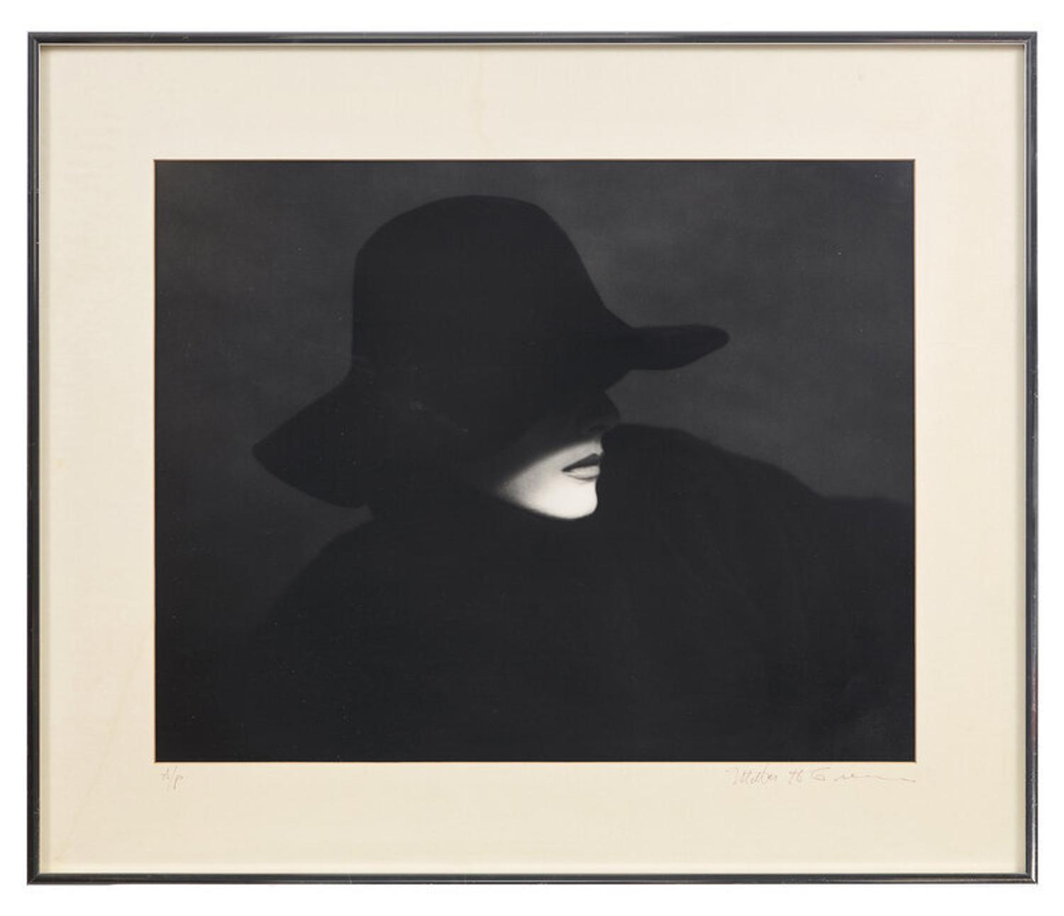 Milton H. Green (American, 1922-1985) — Nellie Nyad in Black Hat, 1952