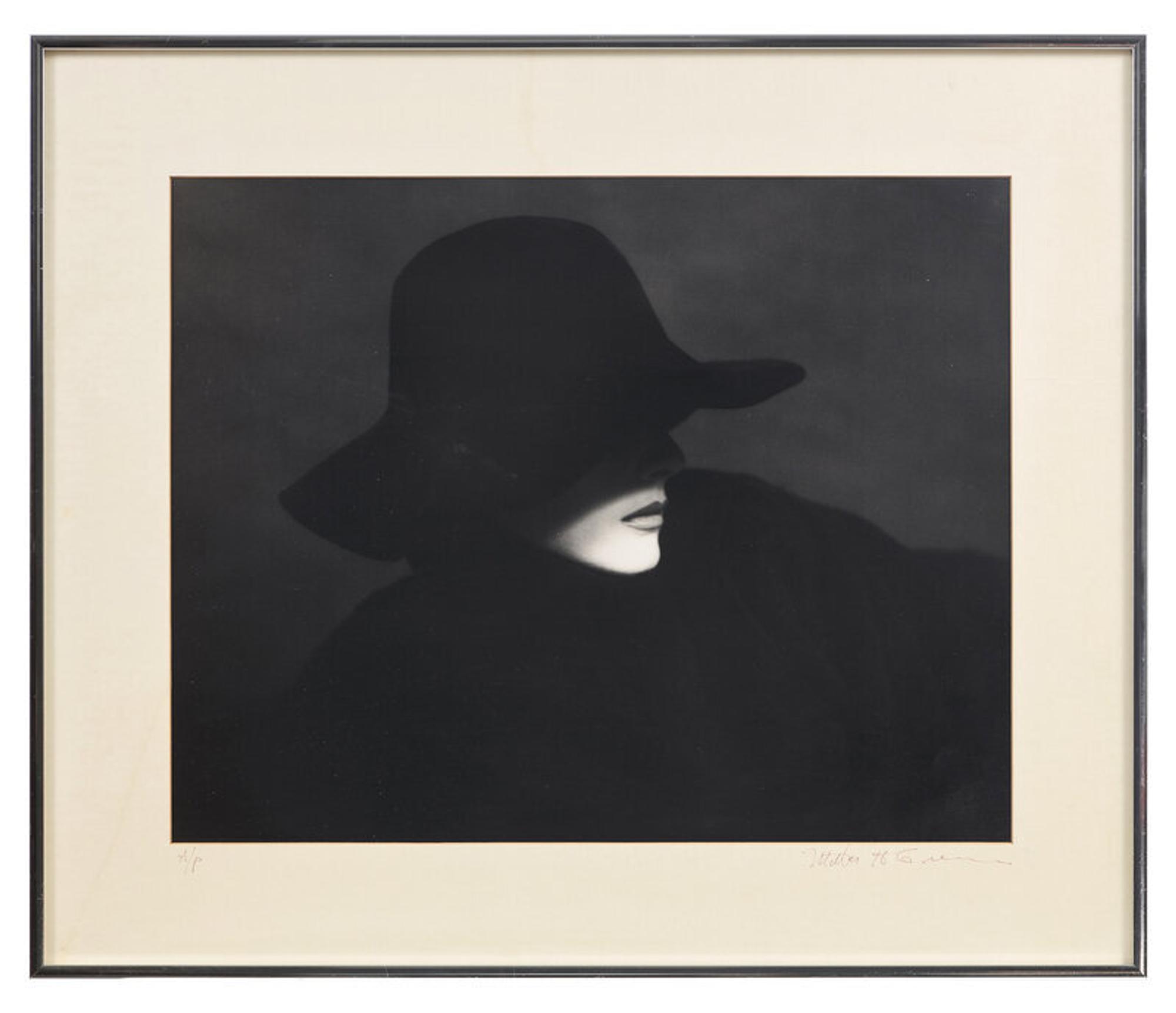 Milton H. Green (American, 1922-1985) — Nellie Nyad in Black Hat, 1952