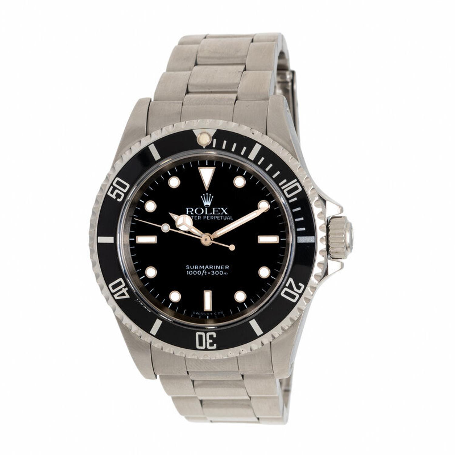 Rolex, Ref. 14060, Stainless Steel 'No Date' 'Submariner' Watch, with Box & Papers