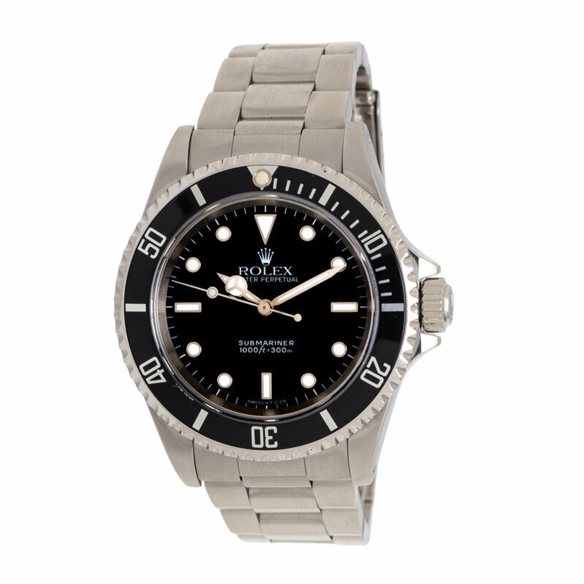 Rolex, Ref. 14060, Stainless Steel 'No Date' 'Submariner' Watch, with Box & Papers