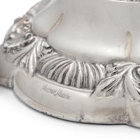 Six Italian Silver-Plate Candlesticks