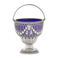 A George III Pierced Silver Sugar Basket