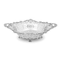 An American Silver Centerpiece Basket