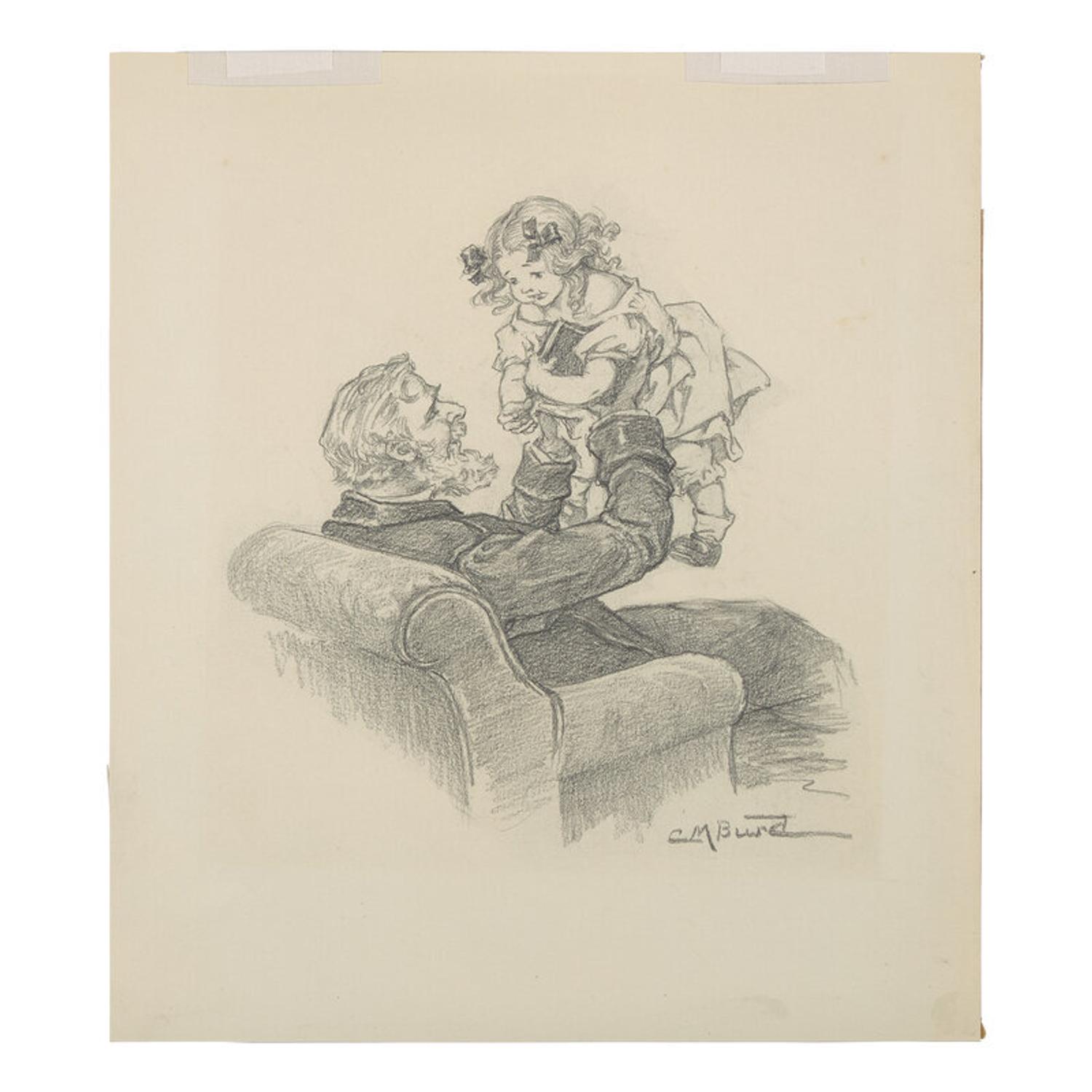 Clara Miller Burd (American, 1873-1933) — Little Women, The Home of "Little Women," 1926 ; Together with Four Other Works (Five Works Total)