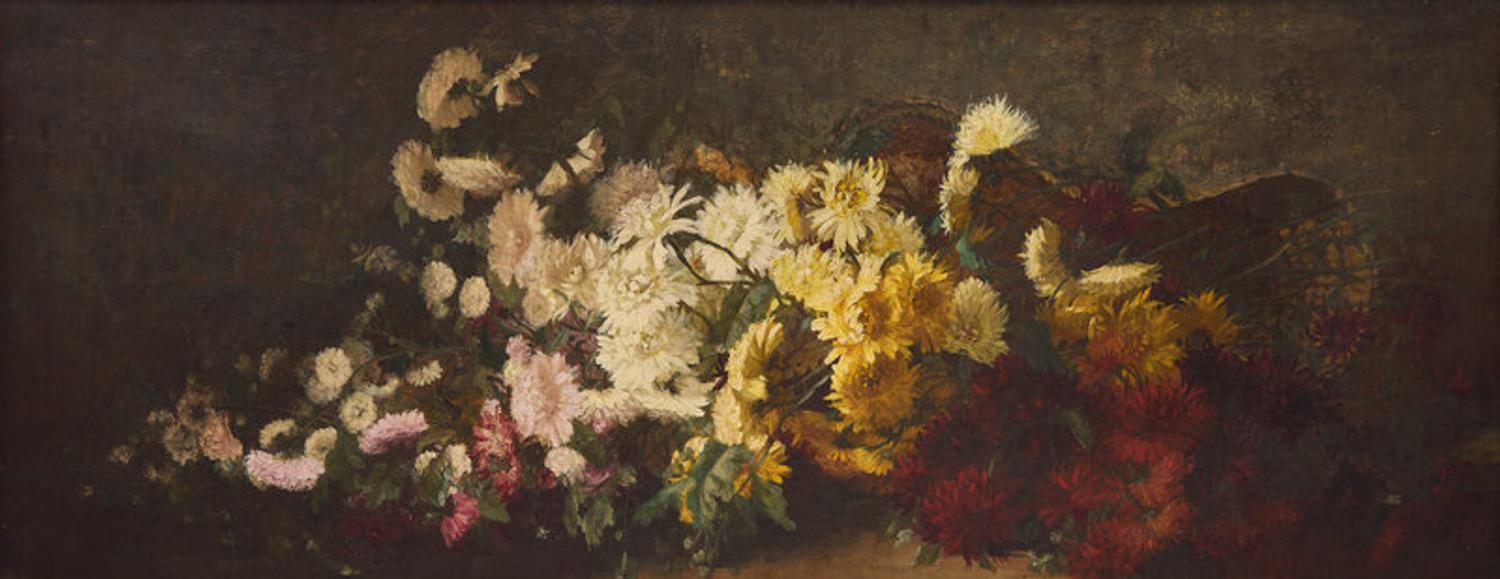 Julia McEntee Dillon (American, 1834-1919) — Chrysanthemums
