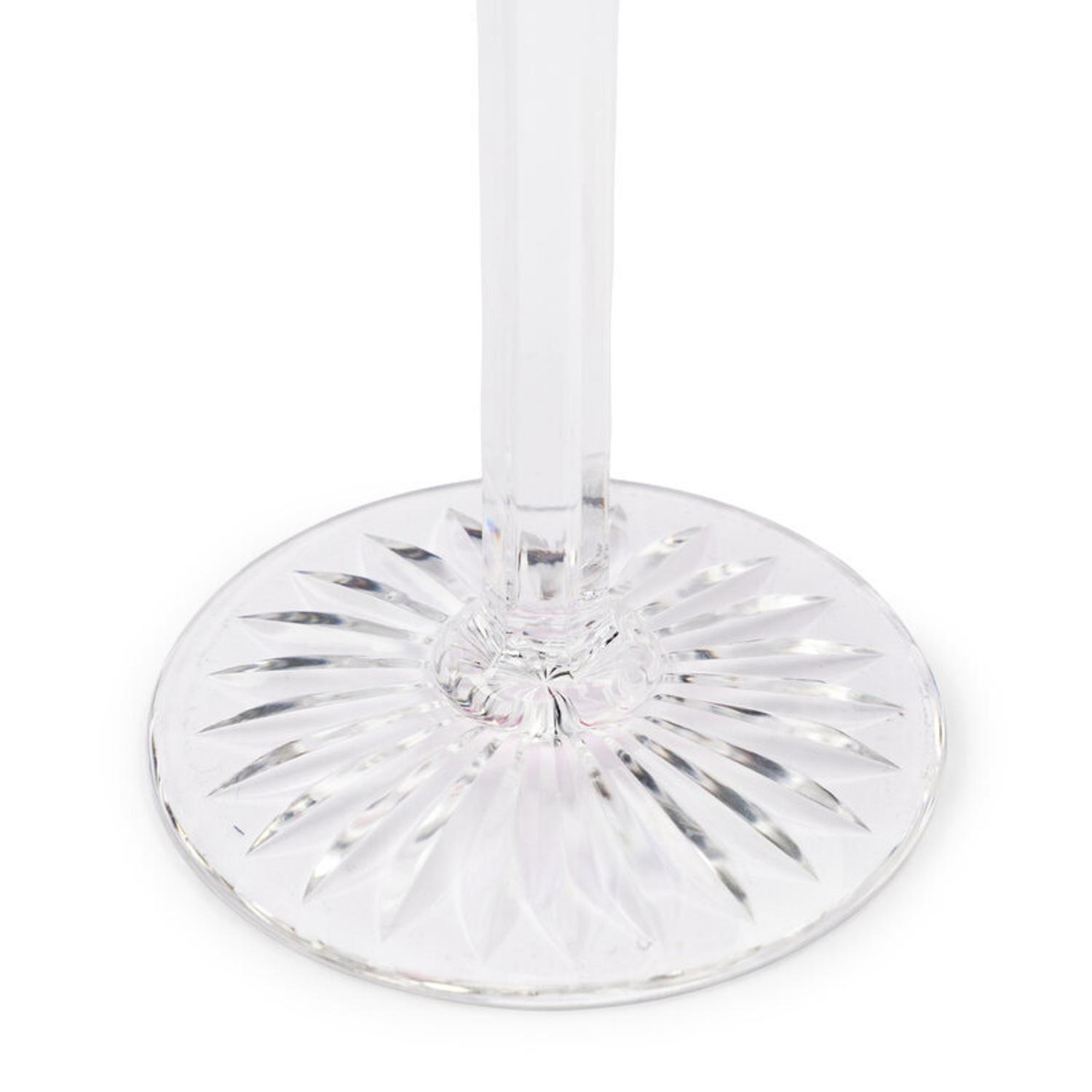 A Set of Eight Saint-Louis Cut-to-Clear Wine Glasses