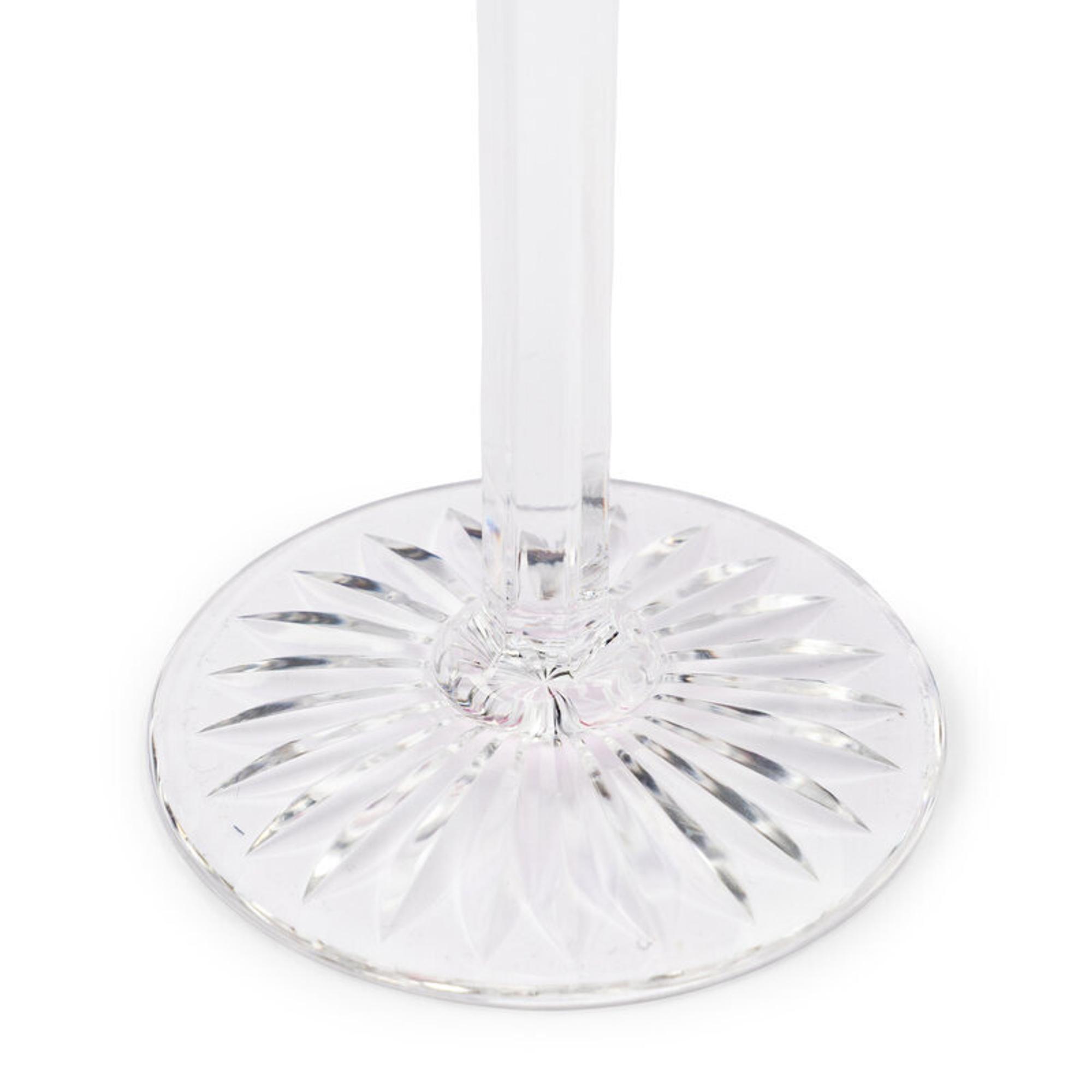 A Set of Eight Saint-Louis Cut-to-Clear Wine Glasses