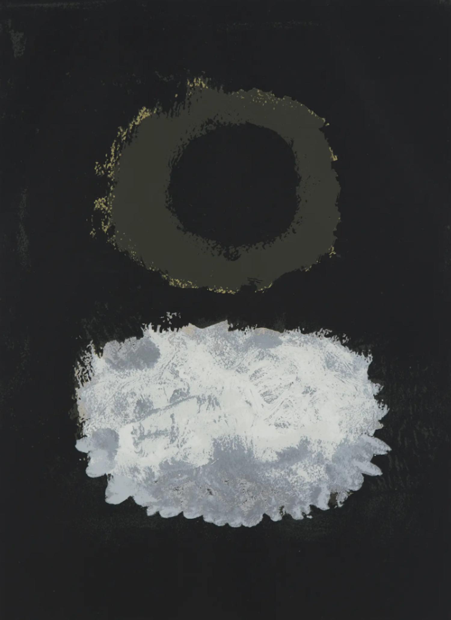 Adolph Gottlieb (American, 1903-1974) Black Field, 1972