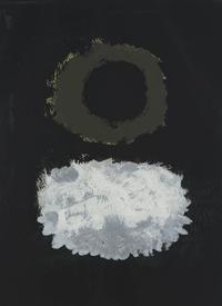Adolph Gottlieb (American, 1903-1974) Black Field, 1972