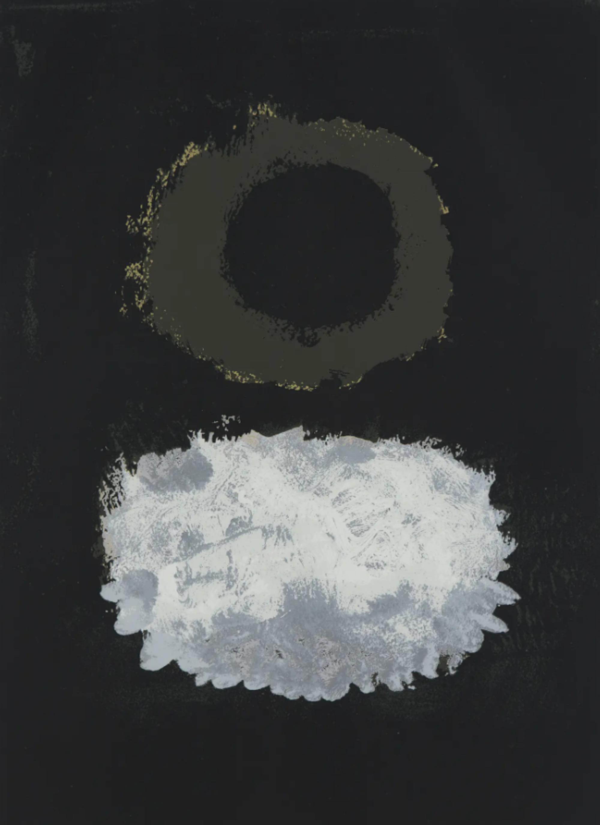 Adolph Gottlieb (American, 1903-1974) Black Field, 1972