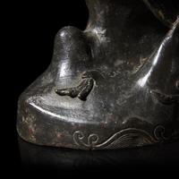 A Pair of Chinese Bronze Ducks, Ming Dynasty 明 銅鳧一對
