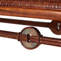 A Chinese Jade Bi Disc Inset Hardwood Altar Table, Tiao'an, 20th Century 近代 硬木嵌玉璧小條案