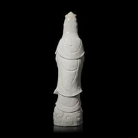 A Chinese Blanc-de-Chine Figure of Guanyin, Late 17th/18th Century 清早期 德化窯觀音