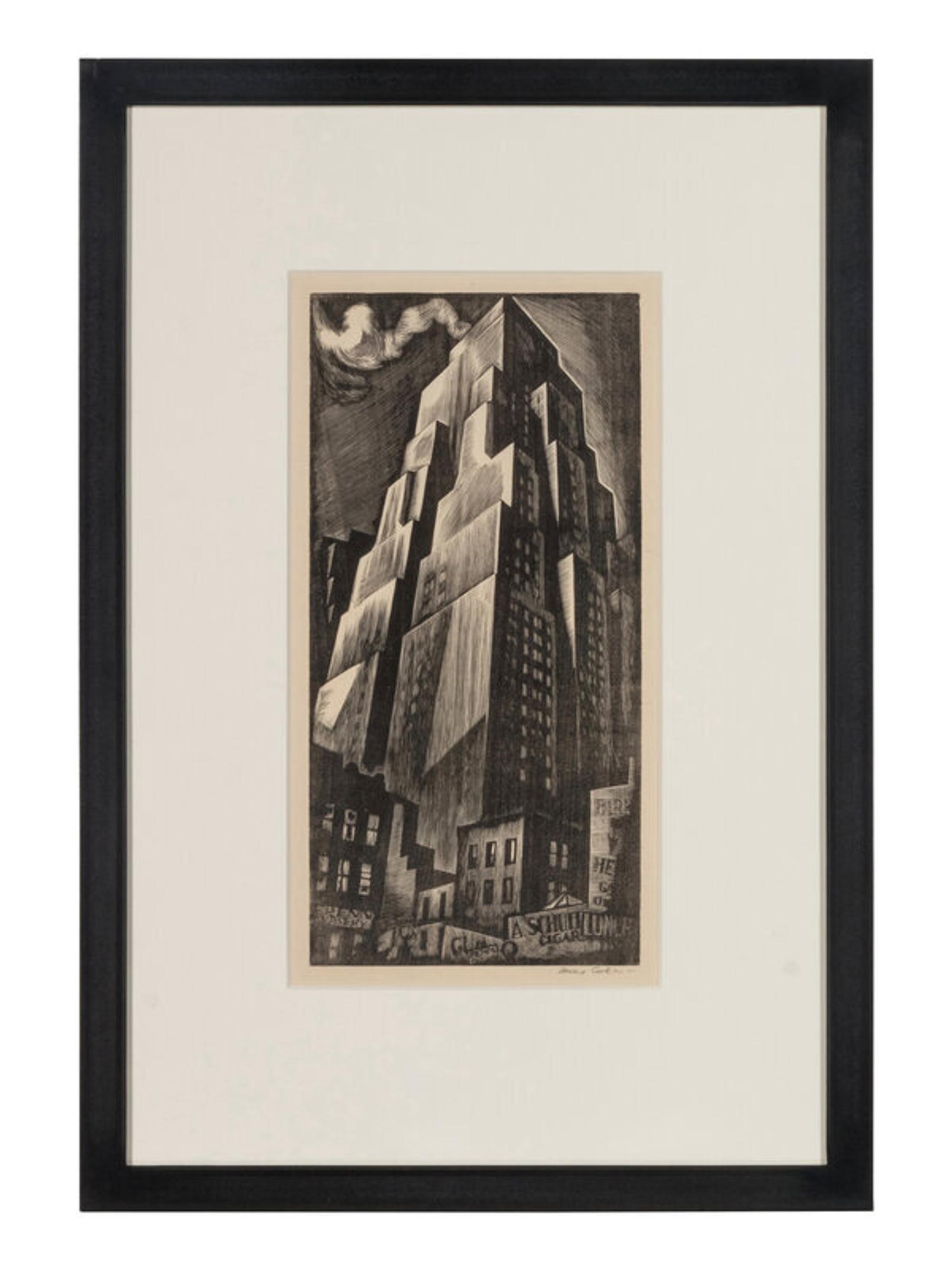 Howard Cook (American, 1901–1980) — The New Yorker , 1930