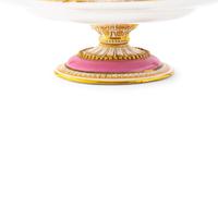 A Pair of Coalport Porcelain Dessert Stands