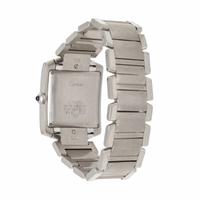 Cartier, Ref. 2302, Stainless Steel 'Tank Française' Date Watch